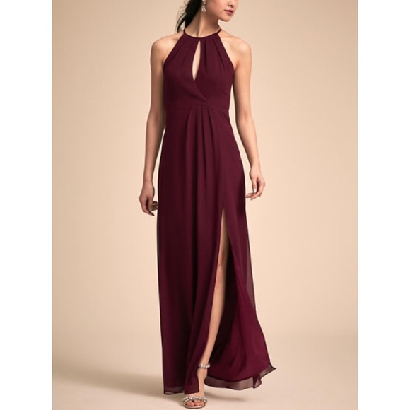 BHLDN Dresses & Skirts - Burgundy BHLDN DRESS